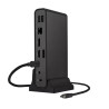 ASUS Triple Display USB-C Dock Duo DC301 Duo, 3 x USB 3.2 Gen2, 2 x USB 3.2 Gen1,1 x HDMI, 2 x Display Port 1.4, 3YR