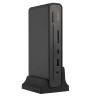 ASUS Triple Display USB-C Dock Duo DC301 Duo, 3 x USB 3.2 Gen2, 2 x USB 3.2 Gen1,1 x HDMI, 2 x Display Port 1.4, 3YR
