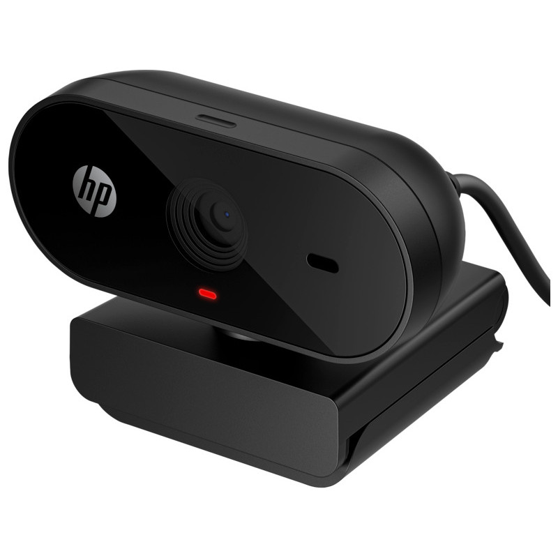 HP 325 FHD 1080p Webcam with Integrated Microphone