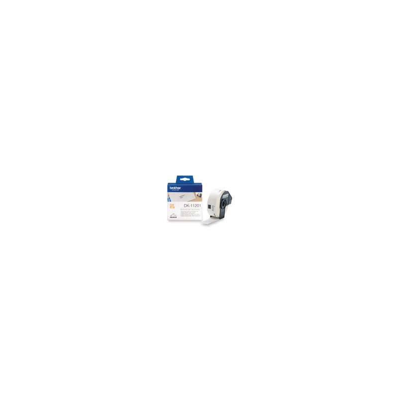 WHITE STANDARD ADDRESS LABELS, 29MM X 90MM 400 LABELS PER ROLL Brother White Standa