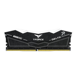 T-FORCE DELTA, RGB BLACK, DDR5, 6000MHz, 32GB Kit (16Gb x 2), CL30-36-36-76, 1.35V, Limited Lifetime Warranty, INTEL XMP 3.0, AM