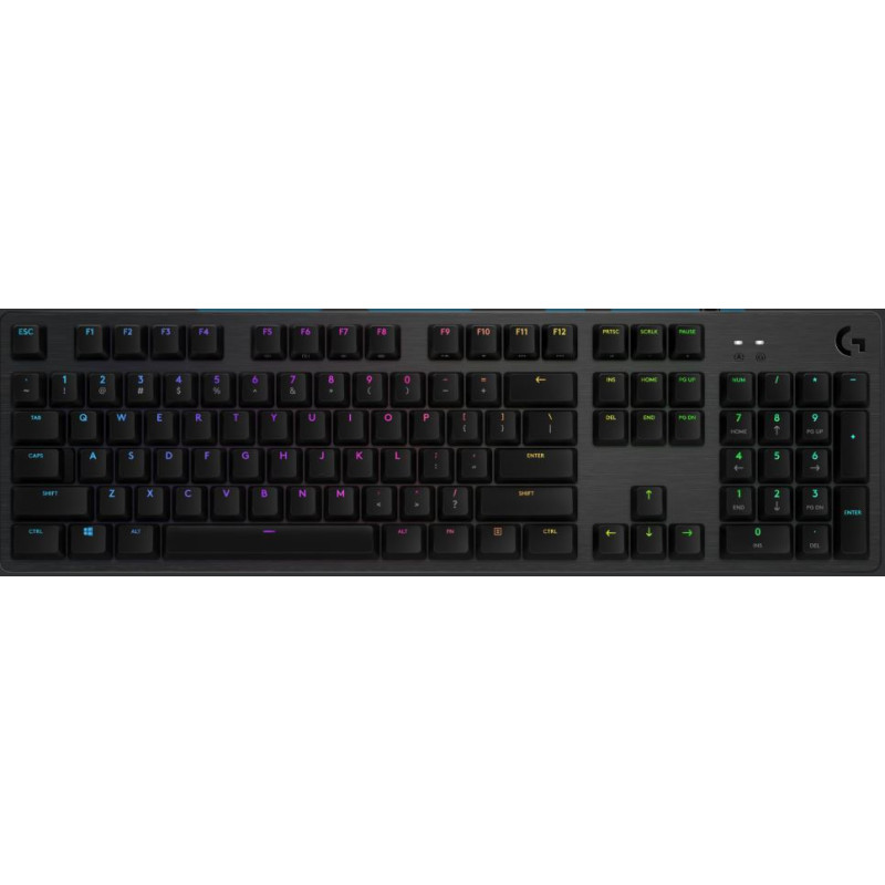 Logi G512 Carbon RGB Mechanical Gaming Keyboard, GX Blue (Clicky)