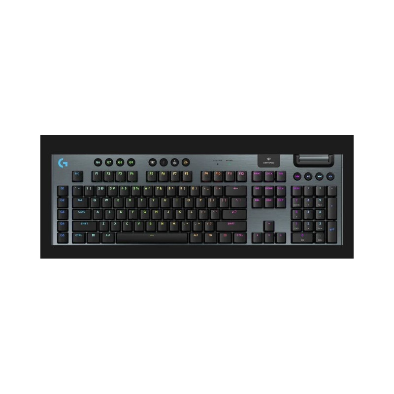 LOGITECH G915 X LIGHTSPEED Low-Profle Wireless Gaming Keyboard Black