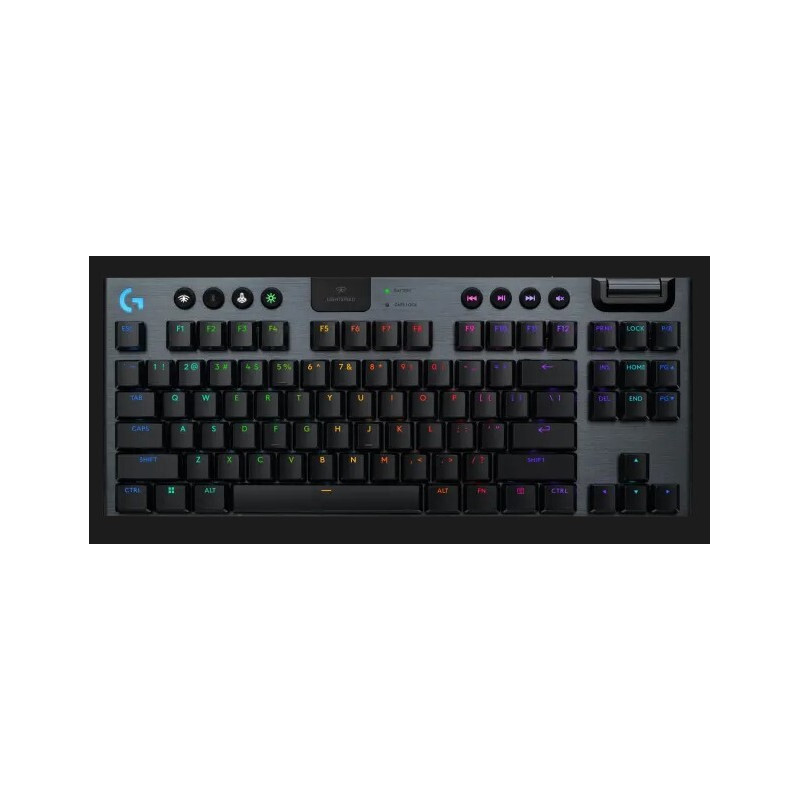 Logitech G915 X LIGHTSPEED TKL Low-Profle Wireless Gaming Keyboard Black