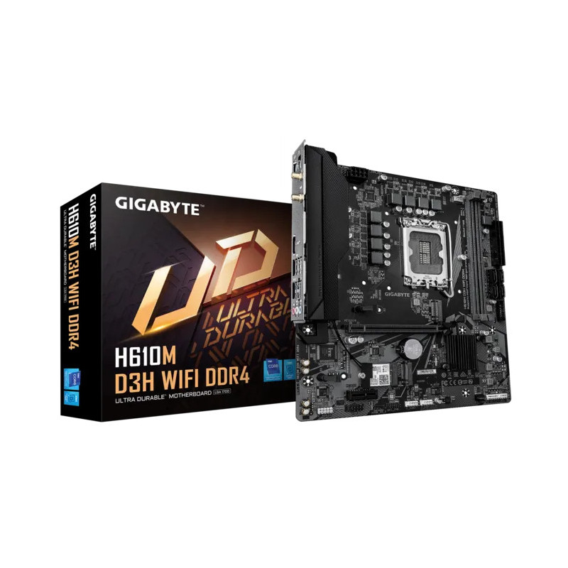 Intel H610/Socket1700/rev.1.0 Micro ATX/9560NGW