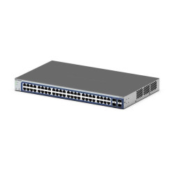 NETGEAR 48-Port Gigabit Ethernet Smart Switch (GS748Tv6) - Managed with 2 x 1G SFP, Desktop/Rackmount, and ProSAFE Limited Lifet