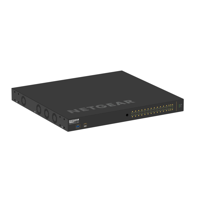 NETGEAR AV Line M4250-26G4F-PoE++ 24x1G Ultra90 PoE++ 802.3bt 1,440W 2x1G and 4xSFP Managed Switch (GSM4230UP)