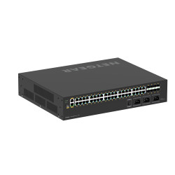 NETGEAR AV Line M4250-40G8XF-PoE++ 40x1G Ultra90 PoE++ 802.3bt 2,880W and 8xSFP+ Managed Switch (GSM4248UX)