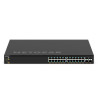 NETGEAR M4350-24G4XF 28-port Layer 3 Stackable Fully Managed Switch with 24 x 1G POE+ & 4 x 10GBASE-X SFP+, ProSAFE Lifetime War