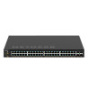NETGEAR M4350-48G4XF 52-port Layer 3 Stackable Fully Managed Switch with 48 x 1G POE+ & 4 x 10GBASE-X SFP+, ProSAFE Lifetime War