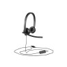 Logitech USB Headset H570e Stereo