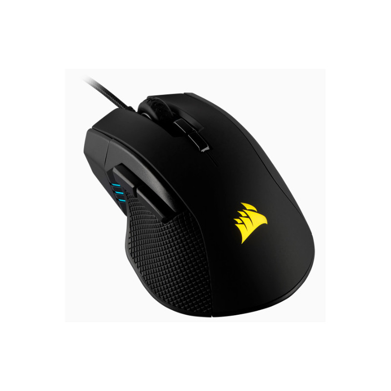 CORSAIR IRONCLAW RGB, FPS/MOBA Gaming Mouse, Black, Backlit RGB LED, 18000 DPI, Optical