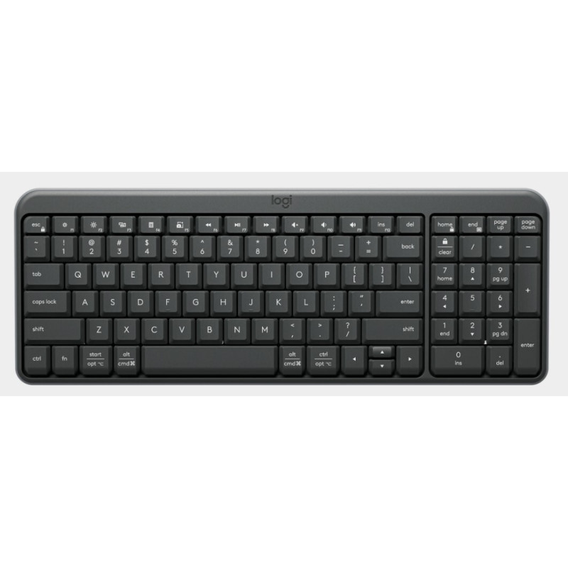 Logitech K250 Bluetooth wireless keyboard - Graphite