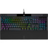 CORSAIR K70 RGB PRO Mechanical Gaming Keyboard, Backlit RGB LED, CHERRY MX SPEED, Black, Black PBT Keycaps