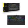 CORSAIR K70 RGB PRO Mechanical Gaming Keyboard, Backlit RGB LED, CHERRY MX SPEED, Black, Black PBT Keycaps