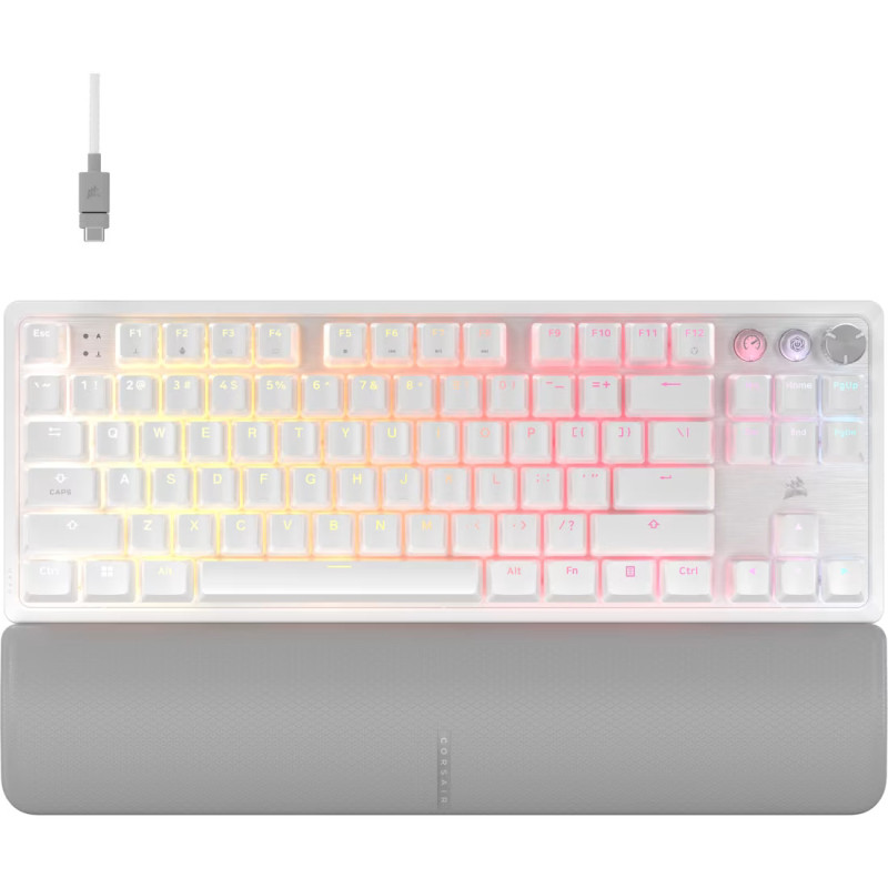 Corsair keyboard K70 PRO TKL-MGX v2-WHT