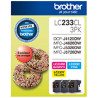 LC233 COLOUR VALUE PACK 1XCYAN 1X MAGENTA 1X YELLOW
