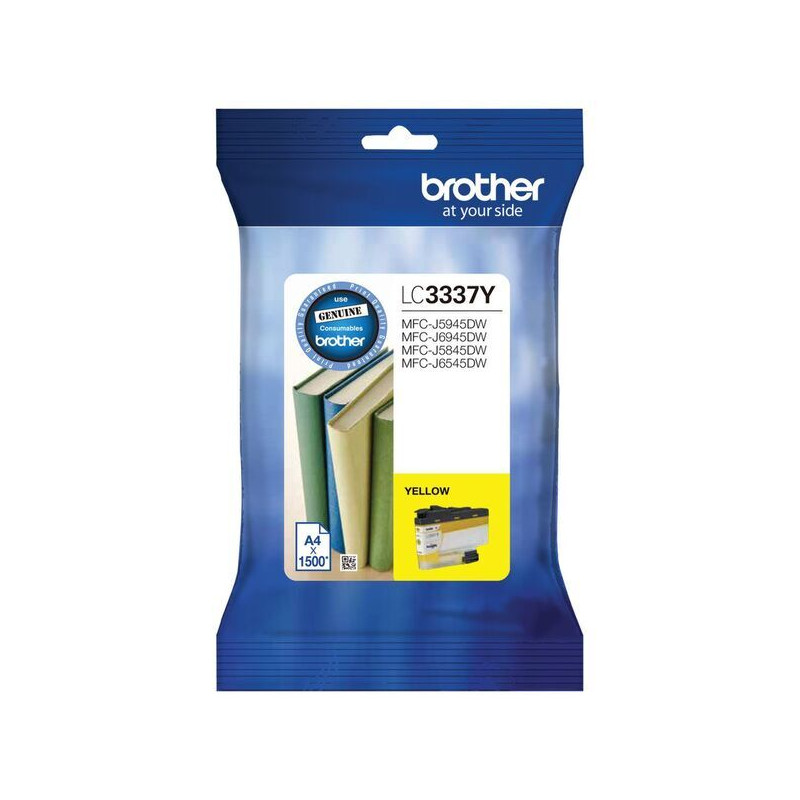 YELLOW INK CARTRIDGE TO SUIT MFC-J5945DW - UP TO 1500PAGES