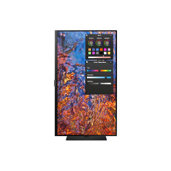 SAMSUNG 27" (16:9) UHD IPS MONITOR, DP, HDMI, HDR400, USB-C, USB(3),LAN, H/ADJ, VESA, 3YR