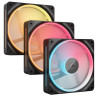 CORSAIR LX-R RGB Series, iCUE LINK LX120R RGB, 120mm RGB Fan, Triple Fan Kit