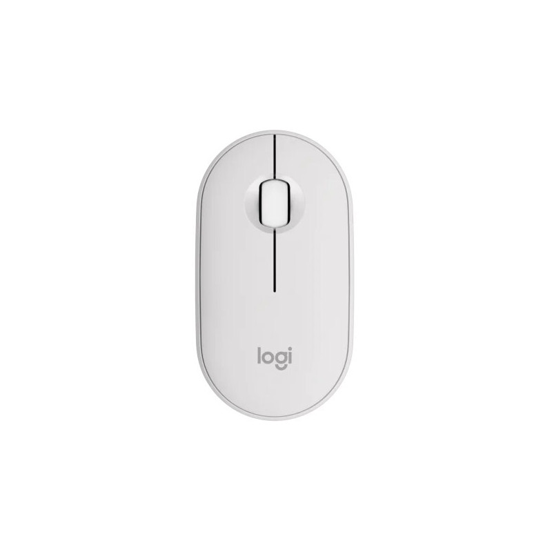 Logitech Pebble Mouse 2 M350s - Tonal White