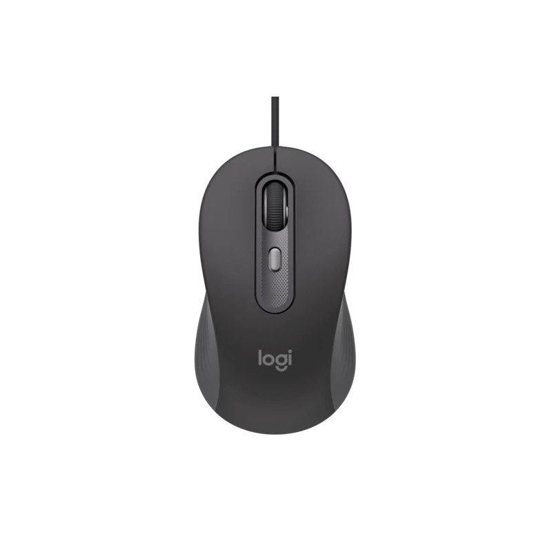Logitech Signature Wired M520 Mouse for Business - Graphite