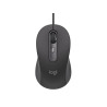 Logitech Signature Wired M520 Mouse for Business - Graphite