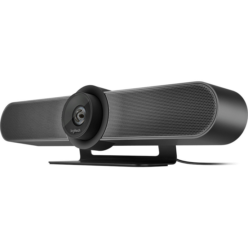 Logitech MEETUPCAM: 4K Ultra HD video, 120 degree view, 3-microphone speakerphone, Motorized pan/tilt, RF Remote Control