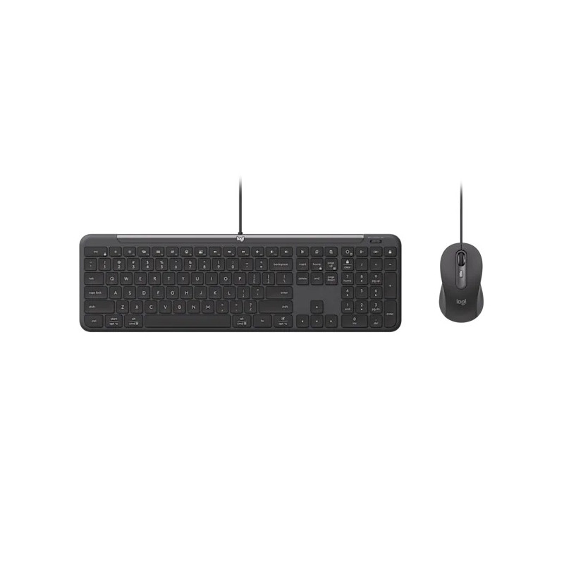 Logitech Signature Slim Wired Combo MK620 for Business - Graphite
