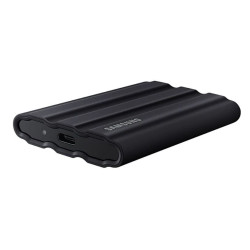 SAMSUNG T7 SHIELD 4TB PORTABLE USB-C SSD, UP TO 1050MB/s R/W, BLACK, 3YR WTY