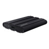 SAMSUNG T7 SHIELD 4TB PORTABLE USB-C SSD, UP TO 1050MB/s R/W, BLACK, 3YR WTY