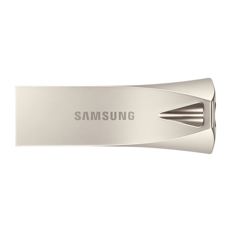 Bar Plus USB Drive, Champagne Silver, Metallic Chassis, 128GB USB3.1, Up to 300MB/s, 5 Years Warranty