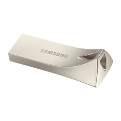 Bar Plus USB Drive, Champagne Silver, Metallic Chassis, 128GB USB3.1, Up to 300MB/s, 5 Years Warranty