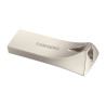 Bar Plus USB Drive, Champagne Silver, Metallic Chassis, 128GB USB3.1, Up to 300MB/s, 5 Years Warranty