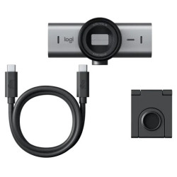 Logitech MX Brio Ultra HD 4K Webcam - Graphite