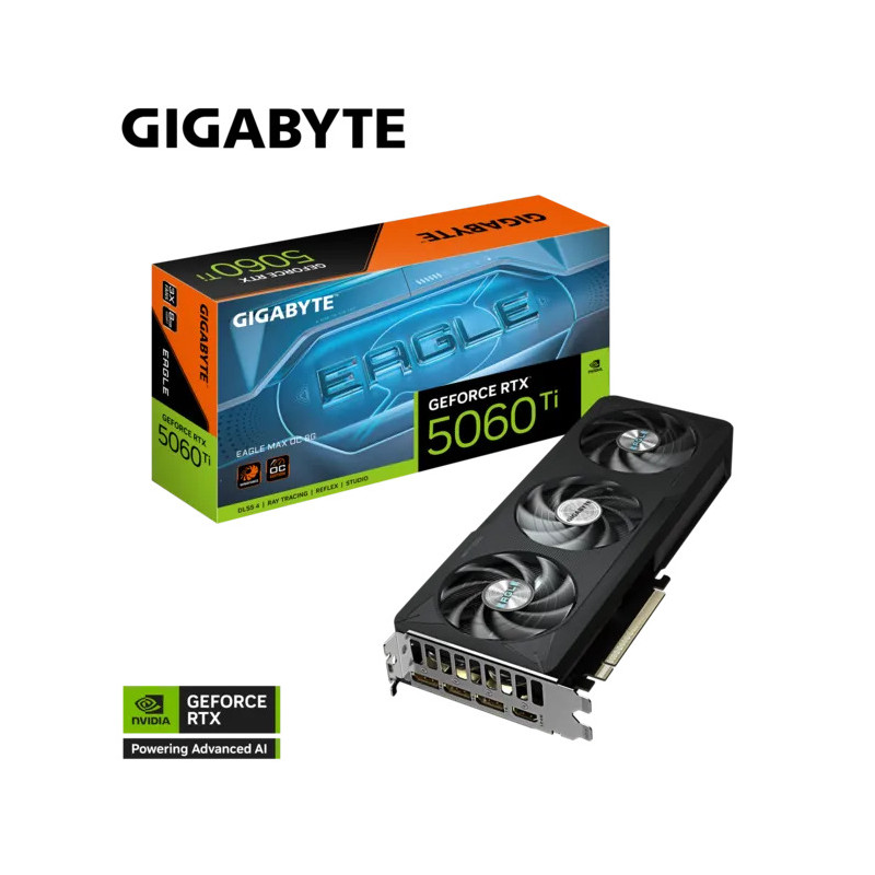 RTX 5060 Ti 8GB memory,Fan/Heat Sink WINDFORCE 3X, 3 yrs Warranty