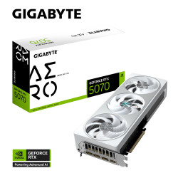 GeForce RTX 5070 AERO OC 12G Powered by the NVIDIA Blackwell architecture and DLSS 4 12GB GDDR7 192bit memory interface