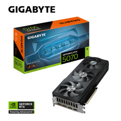 GeForce RTX 5070 EAGLE OC SFF 12G core clock 2587 MHz 7680x4320 digital max resolution 12 GB