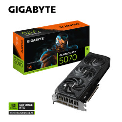 GeForce RTX 5070 WINDFORCE OC SFF 12G CORE CLOCK 2542 MHz Integrated with 12GB GDDR7 192bit memory interface