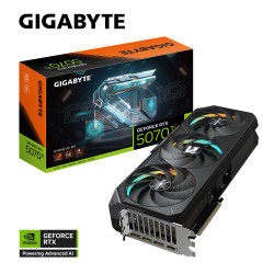 GeForce RTX 5070 Ti GAMING OC 16GB GDDR7 256bit memory interface CORE CLOCK 2588 MHz WINDFORCE cooling system