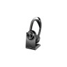 HP Poly Voyager Focus 2 USB-C-C Headset +USB-C/A Adapter +Charging Stand