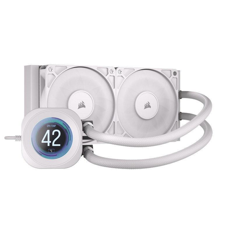 CORSAIR NAUTILUS 240 LCD, 240mm Radiator, Liquid CPU Cooler