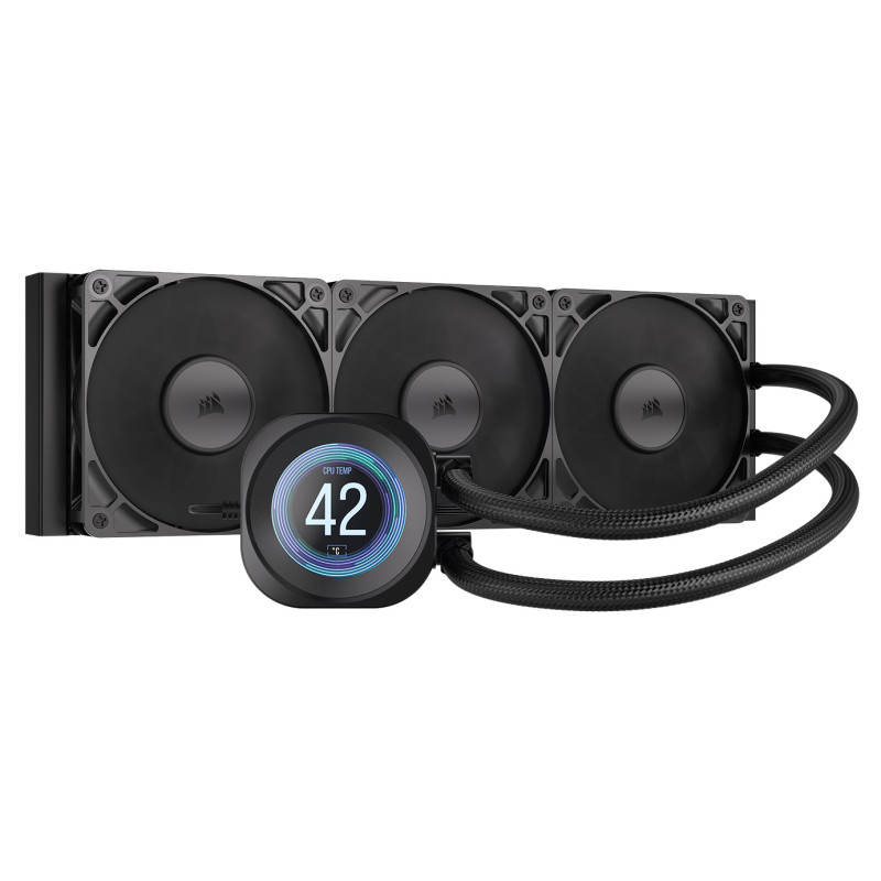 CORSAIR NAUTILUS 360 LCD, 360mm Radiator, Liquid CPU Cooler