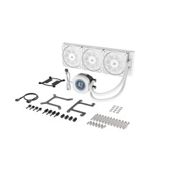 CORSAIR NAUTILUS 360 LCD White, 360mm Radiator, Liquid CPU Cooler
