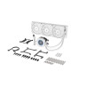 CORSAIR NAUTILUS 360 LCD White, 360mm Radiator, Liquid CPU Cooler