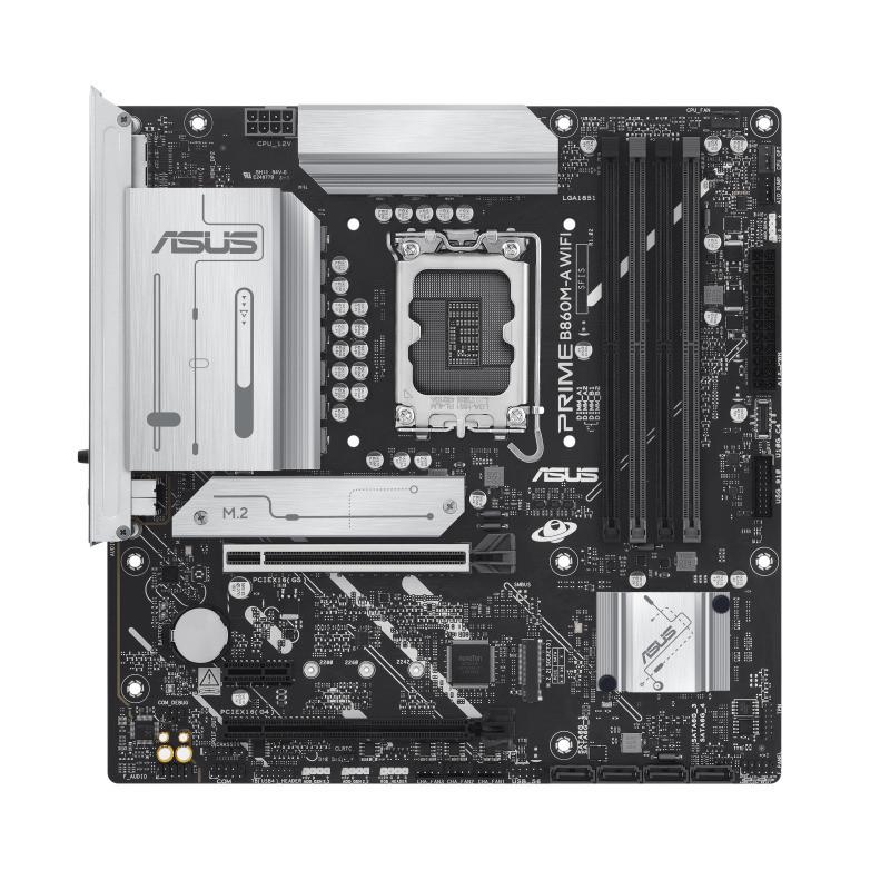 ASUS PRIME B860M-A WIFI-CSM MB B860M, 4x DDR5, 1x PCI-E 5.0 x16, 2x M.2, 4x SATA3, WiFi
