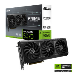 ASUS Prime GeForce RTX 5070 12GB GDDR7 boasts three Axial-tech fans for supreme cooling
