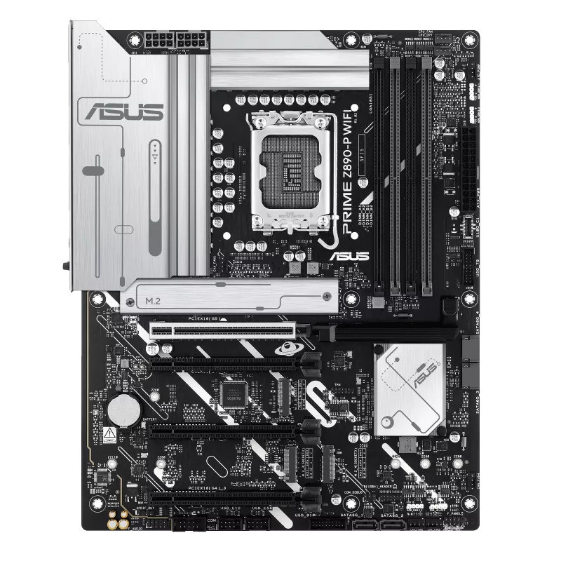 PRIME Z890 P/ATX/INTEL LGA1851/4x DDR5 DIMM max 192GB/Max 8400MHz/1x PCIE5.0(CPU), 3xPCIE4.0(Chipset x16/x16/x16)/2x M.2 (CPU),