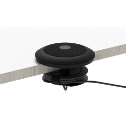 Rally Mic Table Mount Table Thickness:0.75 - 2.0 in (20 - 50 mm) Grommet Hole Diameter: 1.0 - 2.5 in (25 - 65mm)