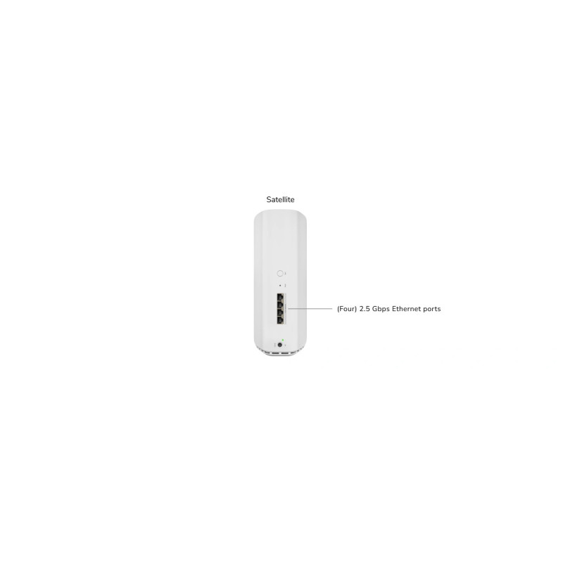 NETGEAR Orbi BE21000 Tri-band Mesh WiFi 7 System - 2 pack White (RBE872)
